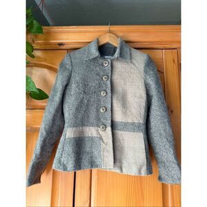 Roberto Quaglia Wool Alpaca Jacket EU 36 / US 4